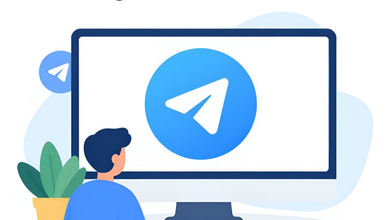 Футуристическая иллюстрация автоматизации выдачи курсов в Telegram от ЦРМ Ботс с трендами 2026 года
